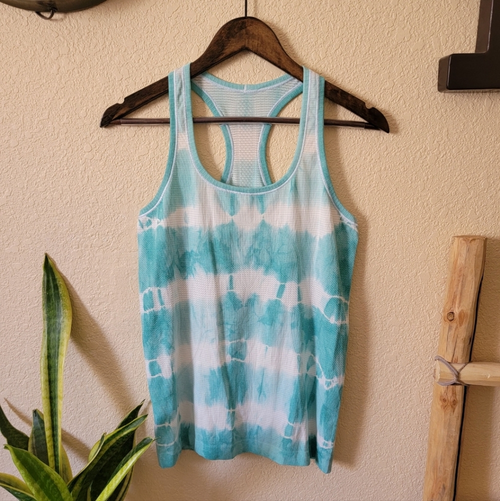 Lululemon Swiftly Tech Tie Dye Racerback Tank size 8